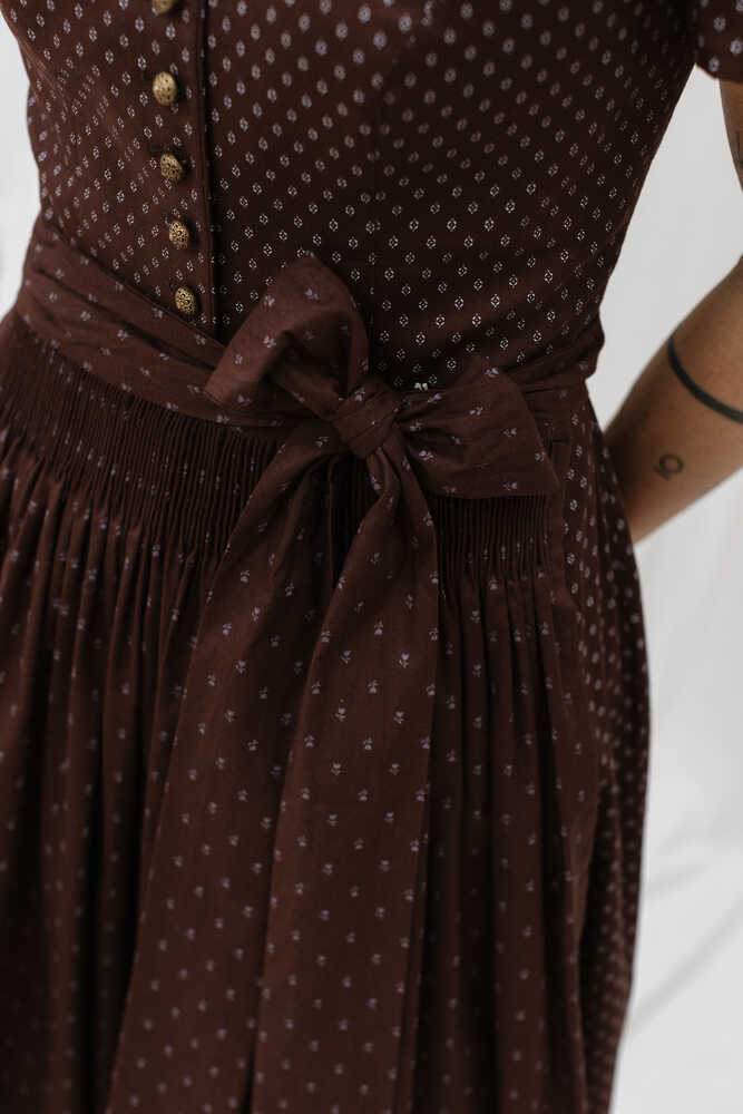 Dirndl Laura Baumwolle braun_03